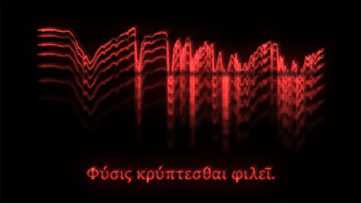 Digital art of IR spectrum