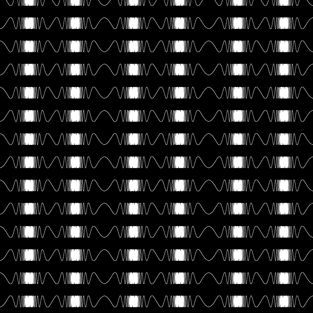 Topologist's sine pattern